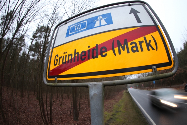 Grünheide in Brandenburg, über dts Nachrichtenagentur