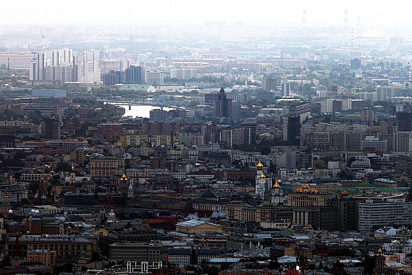 Blick über Moskau mit Moskwa im Hintergrund, über dts Nachrichtenagentur