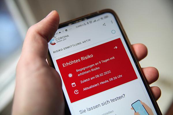 Corona-Warn-App mit 