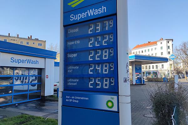 Tankstelle im März 2022, über dts Nachrichtenagentur