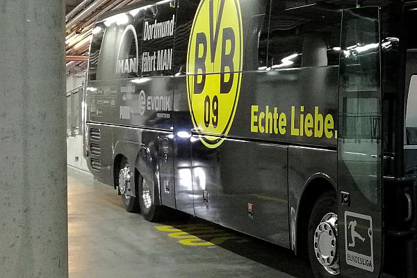 Bus von Borussia Dortmund, über dts Nachrichtenagentur