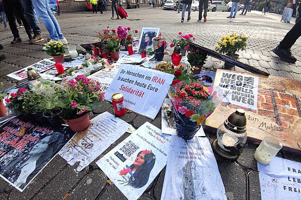 Protest gegen den Iran, über dts Nachrichtenagentur