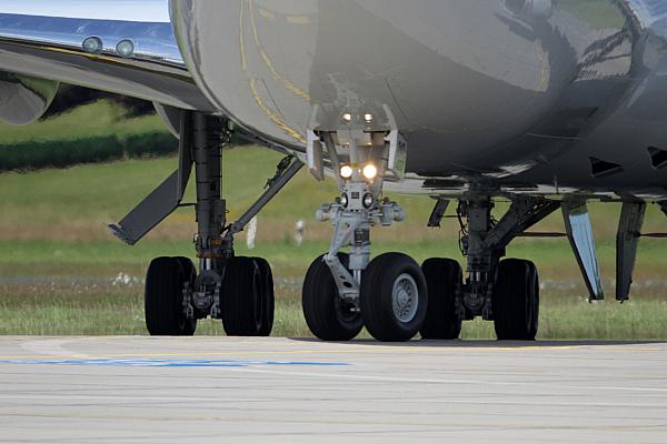 Fahrwerk einer Boeing 747-400, über dts Nachrichtenagentur