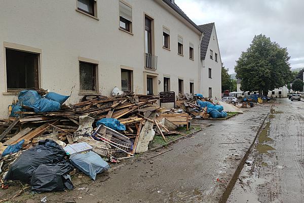 Nach dem Hochwasser 2021, über dts Nachrichtenagentur