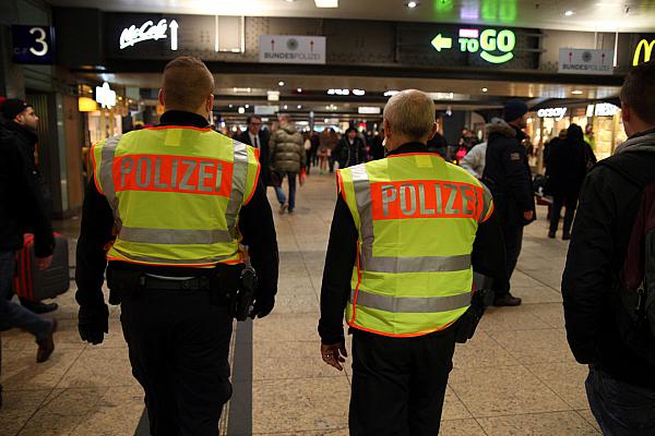 Bundespolizei im Bahnhof, über dts Nachrichtenagentur