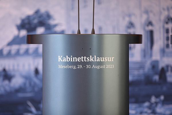 Kabinettsklausur in Meseberg im August 2023, über dts Nachrichtenagentur