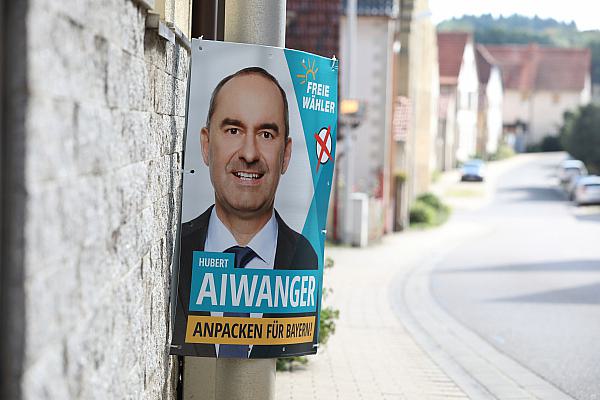 Wahlplakat der Freien Wähler zur Landtagswahl in Bayern 2023 (Archiv), über dts Nachrichtenagentur