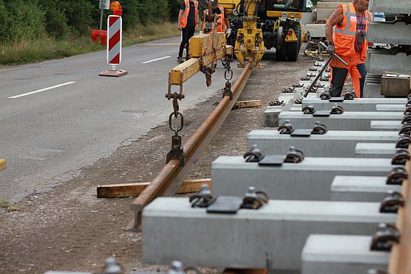 Bauarbeiten an einer Bahnstrecke (Archiv), über dts Nachrichtenagentur