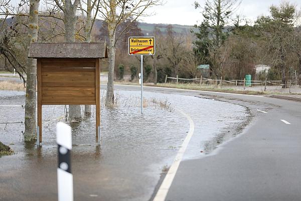 Hochwasserlage im Landkreis Mansfeld-Südharz am 03.01.2024, via dts Nachrichtenagentur