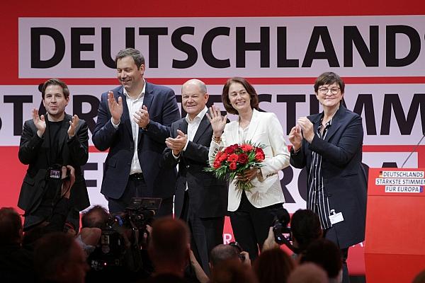 Katarina Barley nach Wahl als SPD-Spitzenkandidatin für Europawahl am 28.01.2024, via dts Nachrichtenagentur