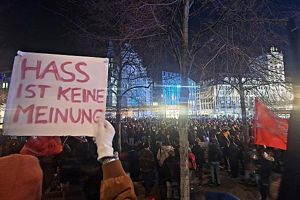 Demo gegen Rechts (Archiv), via dts Nachrichtenagentur
