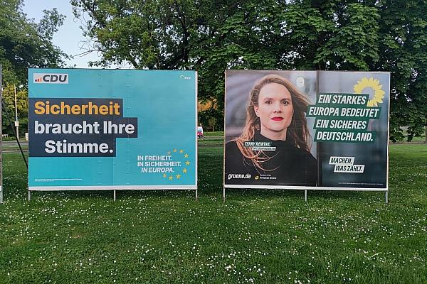 Wahlplakate zur Europawahl (Archiv), via dts Nachrichtenagentur