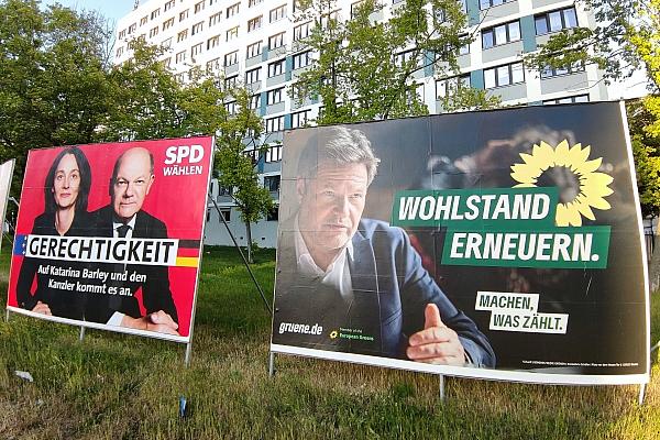 Wahlplakate zur Europawahl am 14.05.2024, via dts Nachrichtenagentur