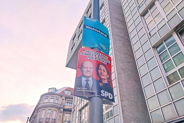 Wahlplakate zur Europawahl (Archiv), via dts Nachrichtenagentur