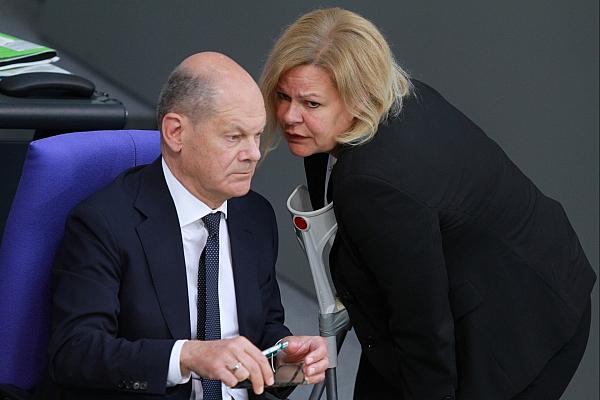 Nancy Faeser und Olaf Scholz am 06.06.2024, via dts Nachrichtenagentur