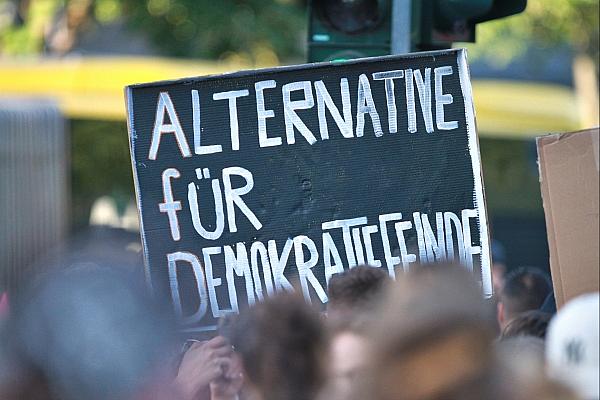 Demo gegen die AfD am 28.06.2024, via dts Nachrichtenagentur