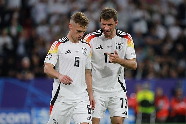 Joshua Kimmich und Thomas Müller (Deutsche Nationalmannschaft) (Archiv), via dts Nachrichtenagentur