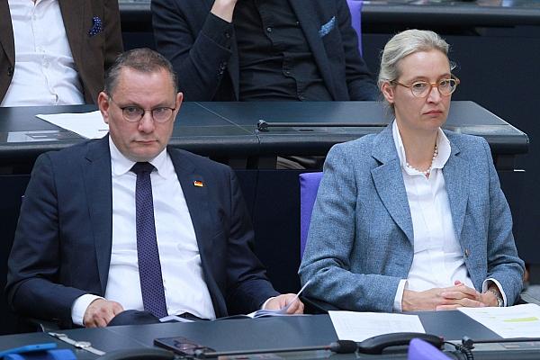 Tino Chrupalla und Alice Weidel (Archiv), via dts Nachrichtenagentur