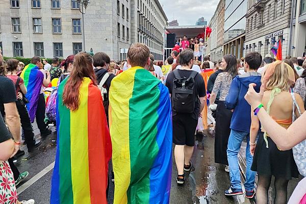 Parade zum Christopher-Street-Day am 27.07.2024, via dts Nachrichtenagentur