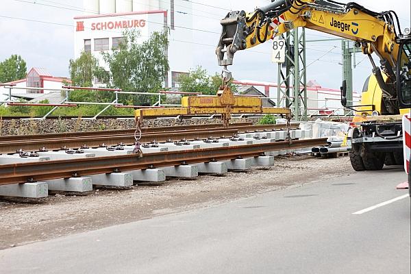 Bahn-Baustelle in Halle-Kanena (Archiv), via dts Nachrichtenagentur