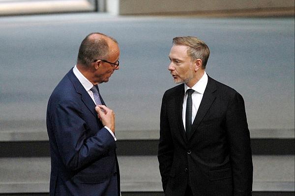 Christian Lindner und Friedrich Merz (Archiv), via dts Nachrichtenagentur