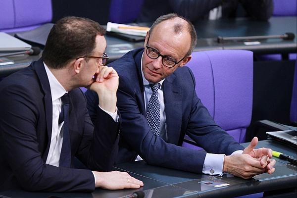 Jens Spahn und Friedrich Merz (Archiv), via dts Nachrichtenagentur