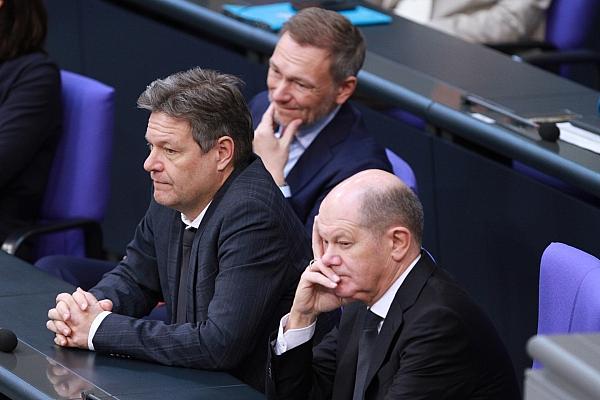 Robert Habeck, Christian Lindner, Olaf Scholz (Archiv), via dts Nachrichtenagentur