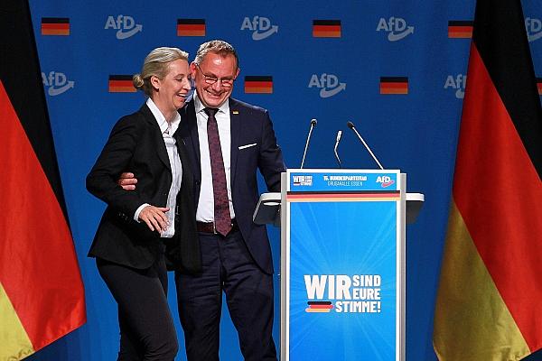 Alice Weidel und Tino Chrupalla (Archiv), via dts Nachrichtenagentur