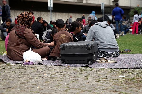 Flüchtlinge an einer Aufnahmestelle (Archiv), via dts Nachrichtenagentur