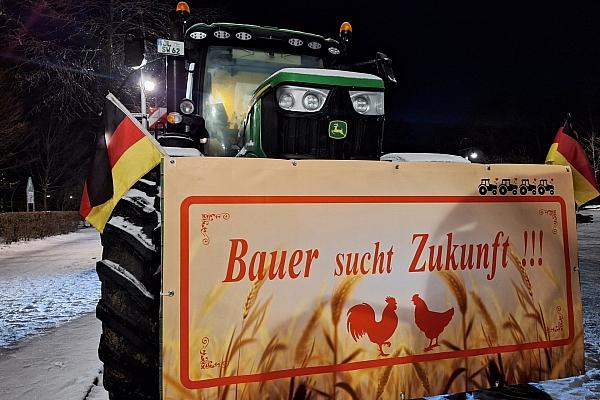 Demo von Lkw-Fahrern und Bauern (Archiv), via dts Nachrichtenagentur