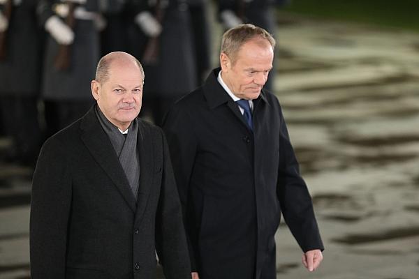 Olaf Scholz und Donald Tusk (Archiv), via dts Nachrichtenagentur