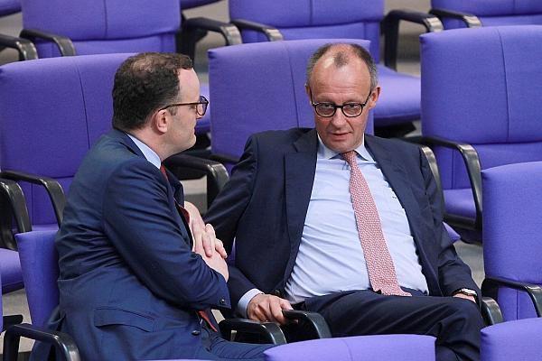 Jens Spahn und Friedrich Merz (Archiv), via dts Nachrichtenagentur