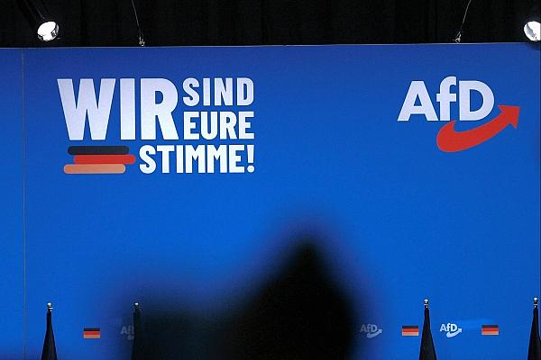 AfD-Logo und Slogan (Archiv), via dts Nachrichtenagentur