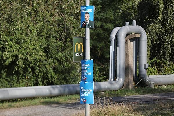 AfD-Wahlplakate zur Landtagswahl in Sachsen (Archiv), via dts Nachrichtenagentur