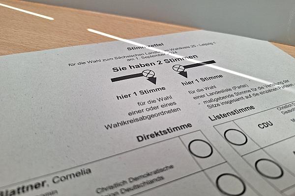 Wahllokal zur Landtagswahl in Sachsen am 01.09.2024, via dts Nachrichtenagentur