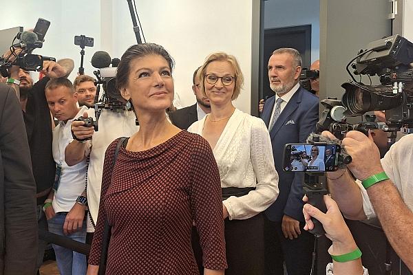 Wagenknecht, Wolf, Schütz am 01.09.2024, via dts Nachrichtenagentur