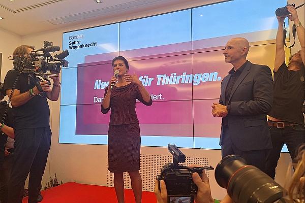 Sahra Wagenknecht am 01.09.2024, via dts Nachrichtenagentur