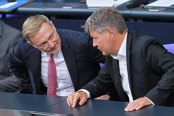 Christian Lindner und Robert Habeck (Archiv), via dts Nachrichtenagentur