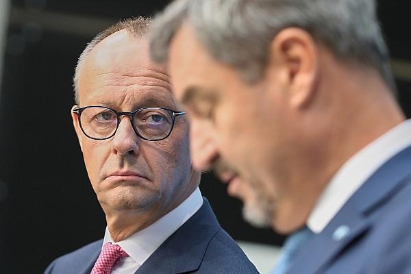 Friedrich Merz und Markus Söder am 17.09.2024, via dts Nachrichtenagentur