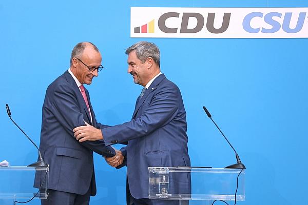 Friedrich Merz und Markus Söder am 17.09.2024, via dts Nachrichtenagentur