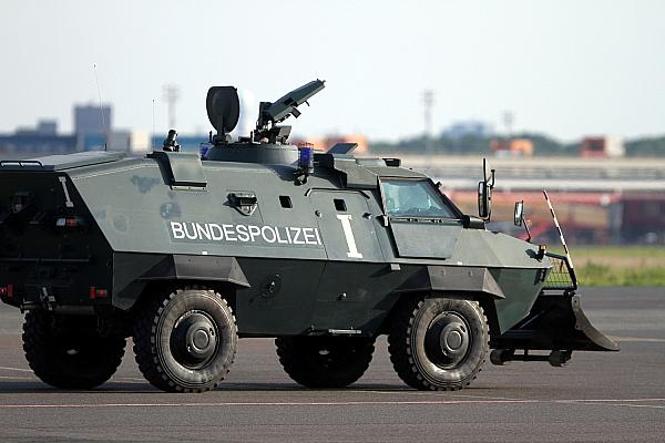 Panzer der Bundespolizei (Archiv), via dts Nachrichtenagentur