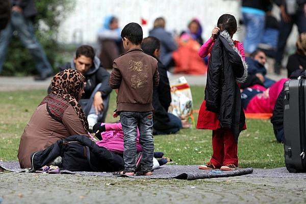 Flüchtlinge an einer Aufnahmestelle (Archiv), via dts Nachrichtenagentur