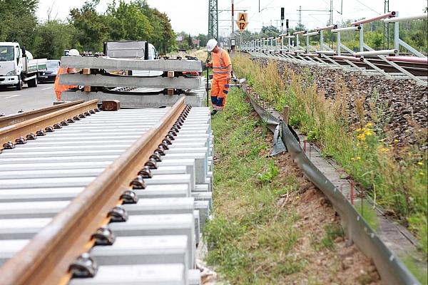 Bauarbeiten an einer Bahnstrecke (Archiv), via dts Nachrichtenagentur