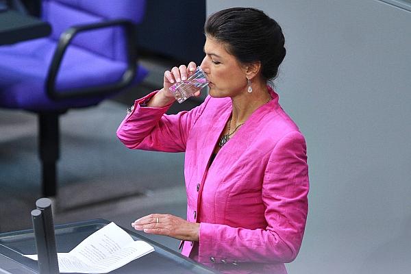 Sahra Wagenknecht, BSW, hält eine Rede (Archiv), via dts Nachrichtenagentur