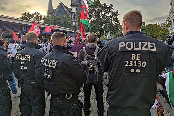 Pro-Palästina-Demo in Berlin am 07.10.2024, via dts Nachrichtenagentur